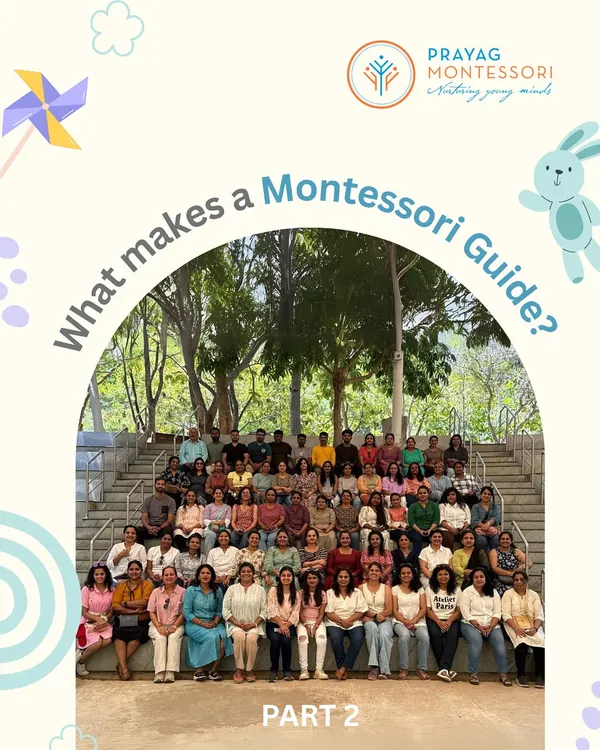 What makes a Montessori Guide? It starts with our dedicated and passionate team, pictured here, who are all committed to nurturing your child's growth.
