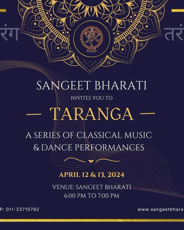 An invitation to 'Taranga', our series of classical music and dance performances. These showcases are intimate events where our budding stars demonstrate their technical learning and growing confidence as performers.