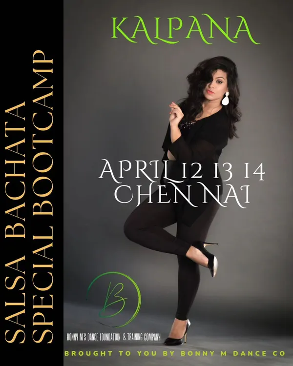 Save the dates for my Salsa Bachata Special Bootcamp in Chennai. Looking forward to sharing my knowledge with the Chennai dance community.