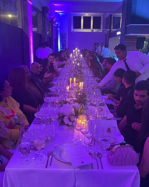 The ambiance of a sustainable farm-to-table dinner we created for Auto Hangar and Motilal Oswal. A long table, candlelight, and exquisite food make for a memorable evening.