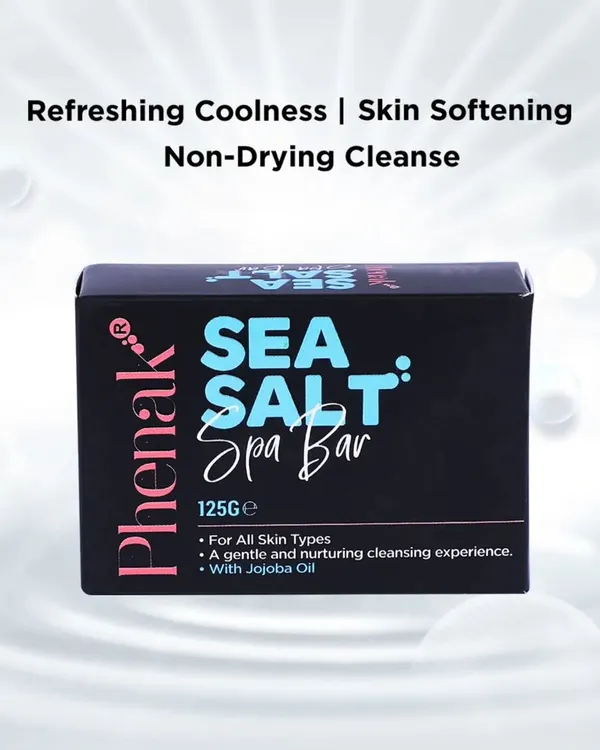 Experience refreshing coolness and a non-drying cleanse with my Sea Salt Spa Bar. This soap is handcrafted with Jojoba oil and is suitable for all skin types, providing a gentle and nurturing wash every time.