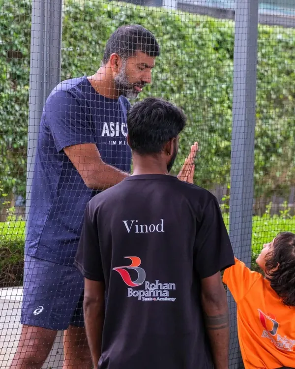 Our founder, Rohan Bopanna, takes the time to interact with our players and coaches. This hands-on involvement creates a unique, motivational environment for everyone at the academy.