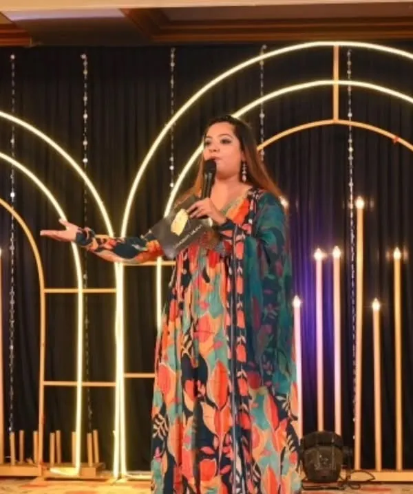 Setting the stage for an unforgettable Sangeet night. I love creating an atmosphere where every guest feels like part of the show, ready for an evening of performances, games, and celebration.