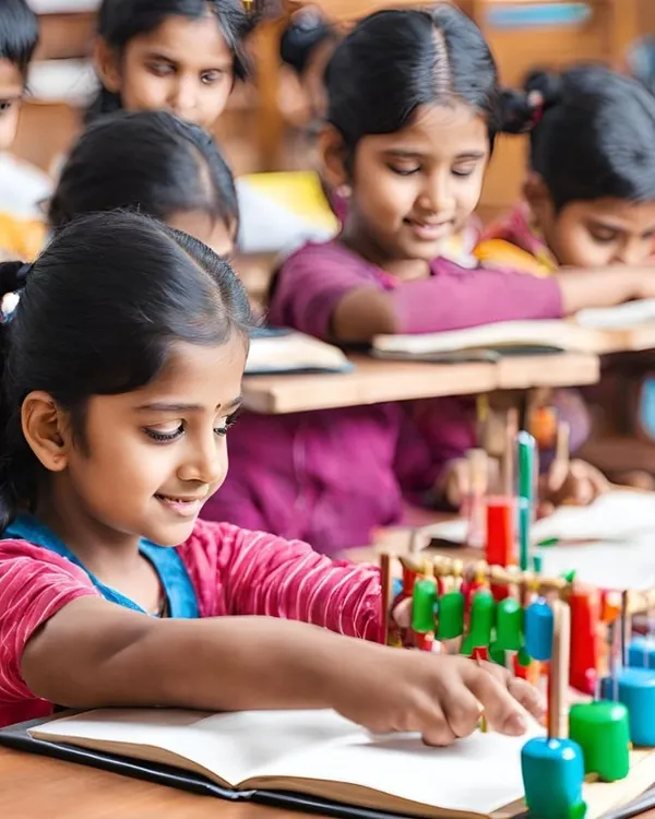 This is what a happy and focused learner looks like. In my class, children learn to use the abacus not as a tool, but as a way to visualize numbers, making complex calculations feel like a simple, engaging puzzle.