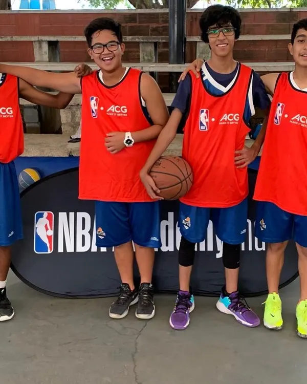 Our boys ready to compete for a spot at the Jr. NBA Academy. We love seeing our players embrace these opportunities to showcase their talent on a bigger stage.