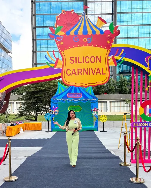 Welcome to the Silicon Carnival! For this corporate family day, I brought a carnival-like energy, engaging with both employees and their families to ensure a day full of fun.