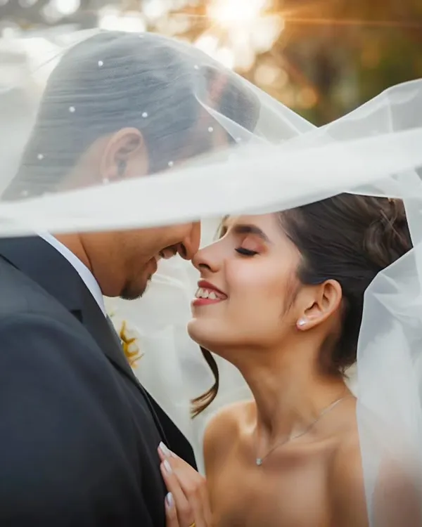 This is the kind of moment I live for. For this bride, I focused on creating a luminous, long-lasting base that looked like real skin, paired with a soft pink lip and defined eyes to complement the romantic feel of her wedding day.