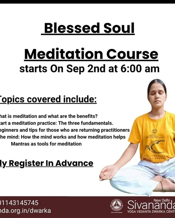 An overview of the topics covered in our comprehensive Meditation Course. We explore the theory and practice of meditation, from fundamentals for beginners to using mantras as tools.