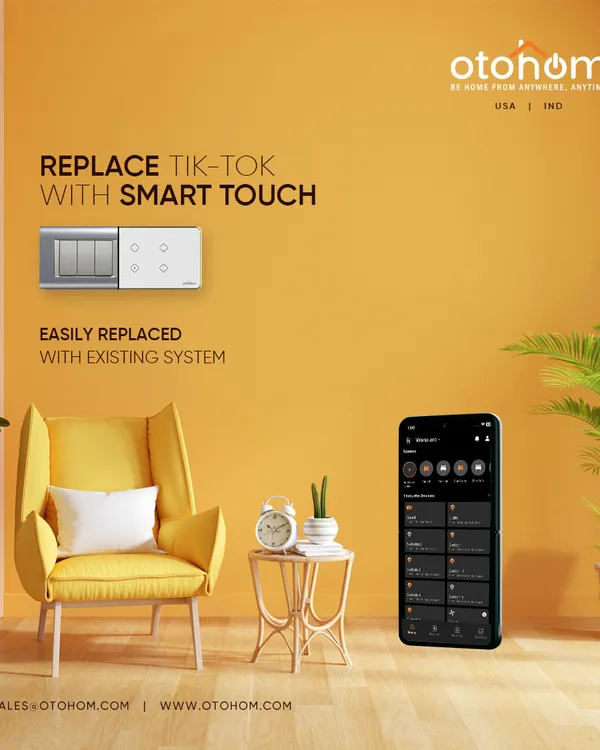 It's time to replace your old 'tik-tok' switches with our smart touch panels. Our systems are designed to be easily installed into your existing setup, providing an instant upgrade to modern control.