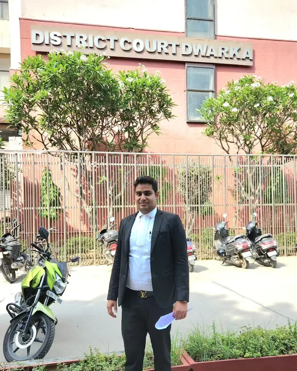 Outside the District Court in Dwarka. I represent clients across different jurisdictions in Delhi, ensuring consistent legal support.