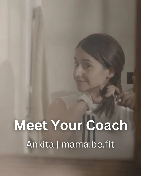 Meet your coach, Ankita. I'm here to guide you through post-pregnancy core rehab, diastasis recti recovery, and postpartum strength training to help you feel stronger from the inside out.