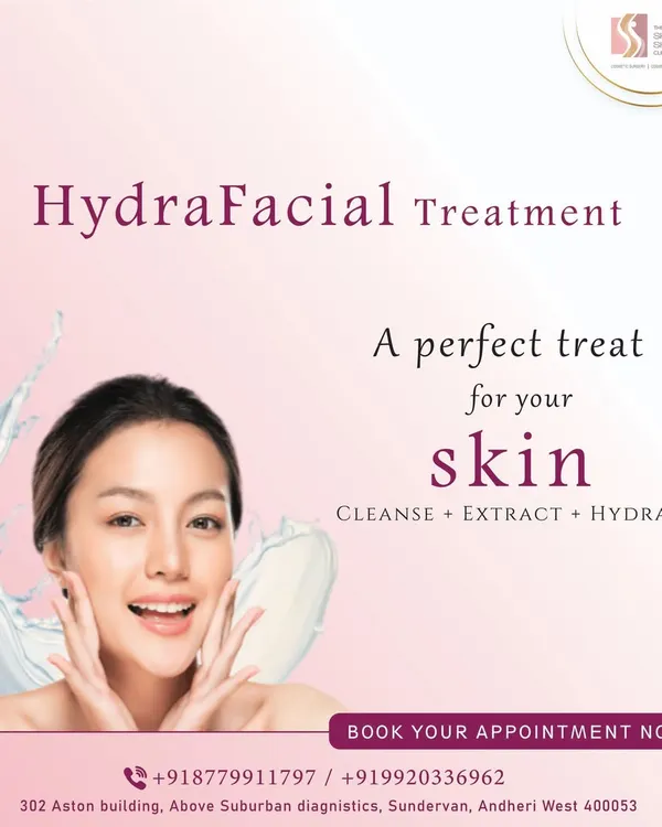 The HydraFacial is a perfect treat for your skin. It's an advanced treatment that combines cleansing, extraction of impurities, and deep hydration all in a single, relaxing session for immediate results.