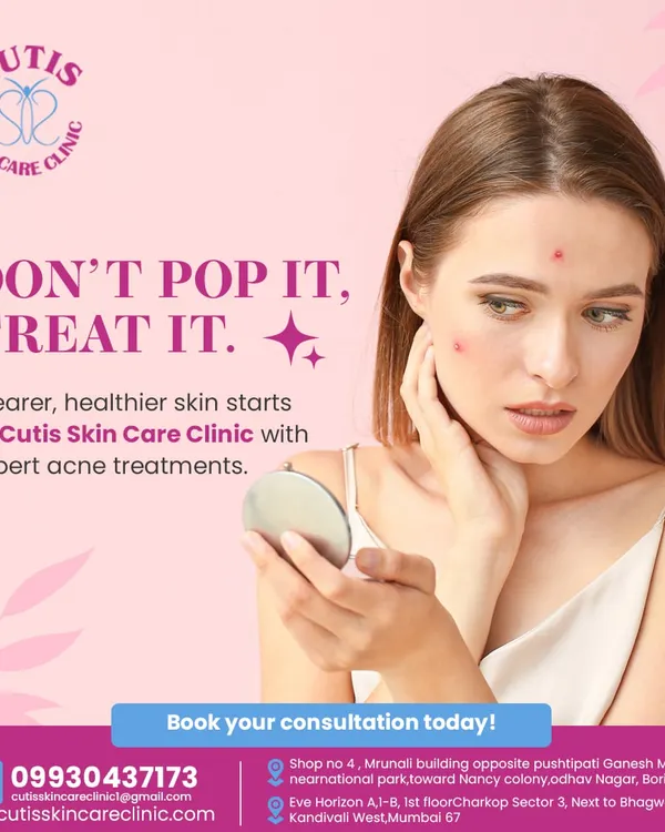 The first step to clearer skin is to treat acne, not pop it. We provide expert acne treatments that target the underlying cause of breakouts, leading to healthier skin and preventing future scarring.