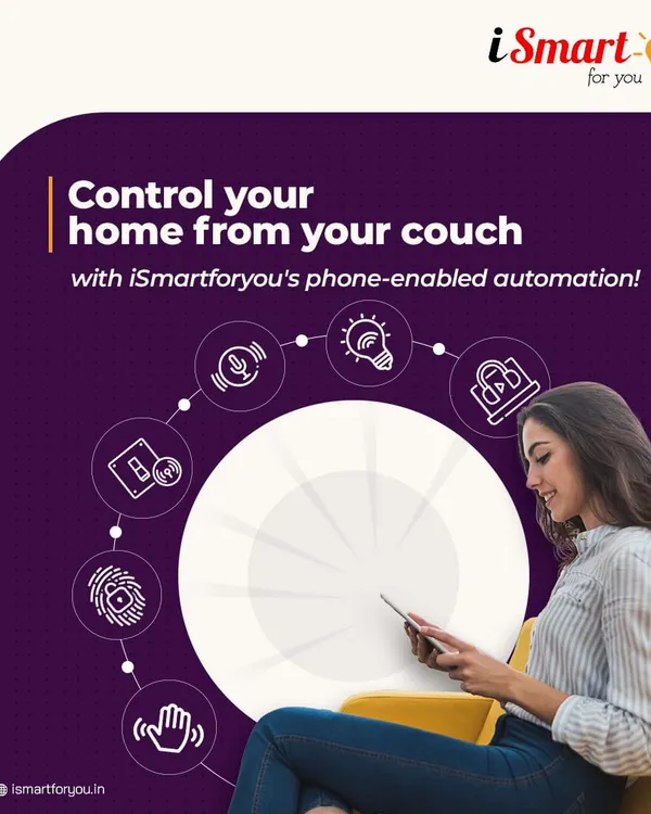 This is what true convenience looks like. From your phone, you can control your lights, fans, AC, and security systems without getting up. I specialize in retrofit solutions, so there's no need for rewiring your existing setup.