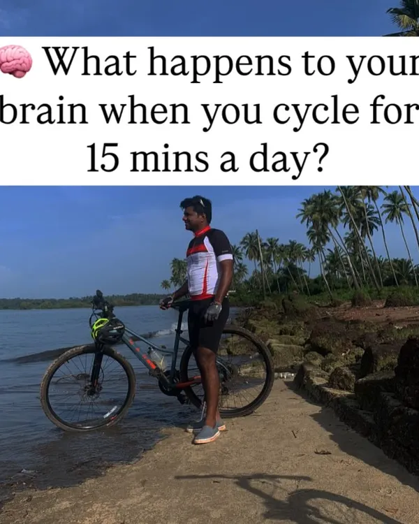 What really happens to your brain when you cycle for just 15 minutes a day? The mental benefits are just as powerful as the physical ones.