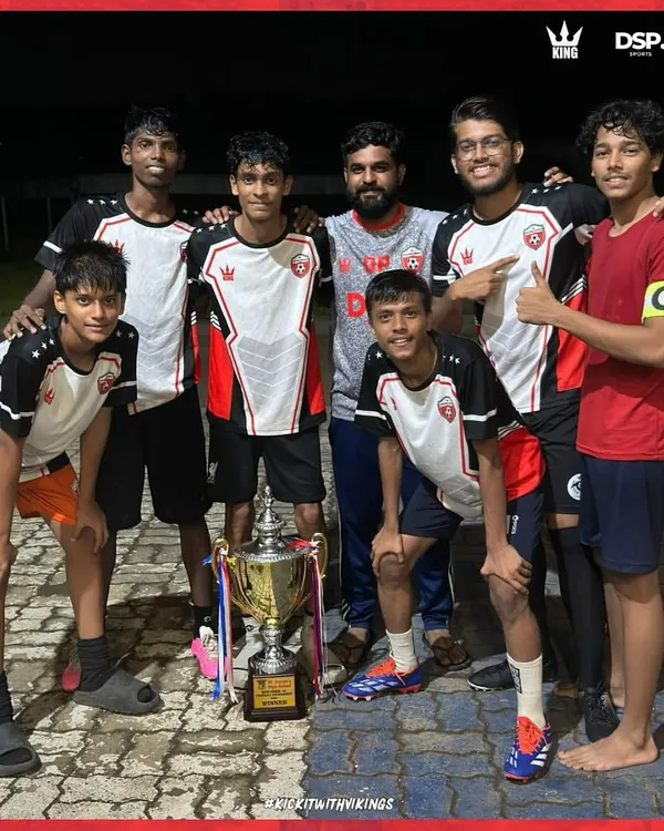 My U20 squad celebrating their championship win at a Dombivli tournament. This is the result of relentless training and unbreakable teamwork.