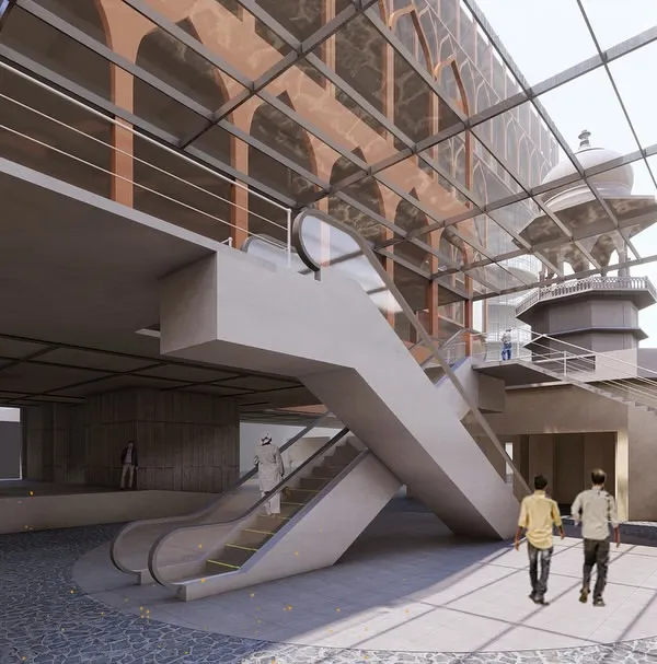 This is our unbuilt, pro-bono proposal for the expansion and conservation of Russell Market, a historic 1927 landmark in Bengaluru. The design imagines a new, light-filled public space with a glass roof that respects the old structure while accommodating modern needs.