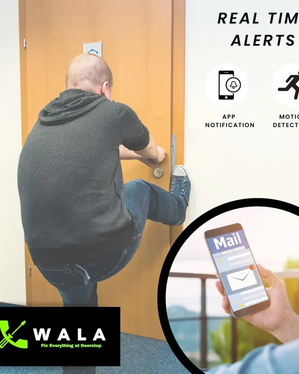 Our smart security systems provide instant, real-time alerts for motion detection or unauthorized entry attempts. You receive notifications directly on your phone, allowing you to take immediate action.