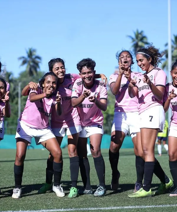The joy of victory. A fun, candid team photo celebrating a great win and our incredible team spirit.