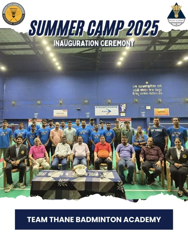 The grand inauguration of our 33rd National Level Summer Badminton Training Camp. With a passionate coaching team and players from across India, this camp is where dreams take flight.