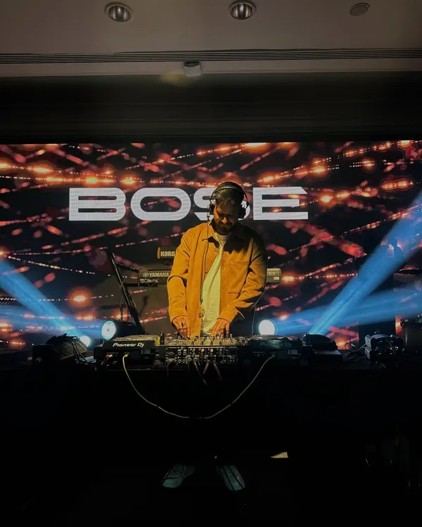 Performing at a prestigious corporate event at The Leela Palace Bengaluru, right after a show by Grammy winner Ricky Kej. It was an honor to be part of such a grand evening.