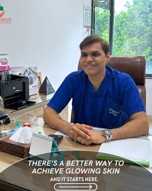 Dr. S.P. Singh is ready to help you find a better way to achieve glowing skin. Your journey to healthier, more radiant skin starts here, with an expert consultation at our clinic.