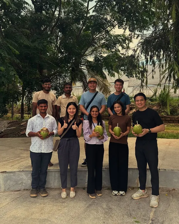 It was amazing to have our first international hydroponic trainees. The enthusiasm they brought was incredible, and we are proud to share our knowledge globally.