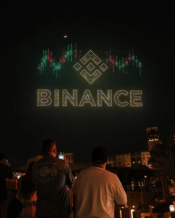 I deliver premium brand exposure for major corporate events. This drone show for Binance at a global crypto conference showcased the brand's logo with perfect clarity, capturing the attention of a key industry audience.