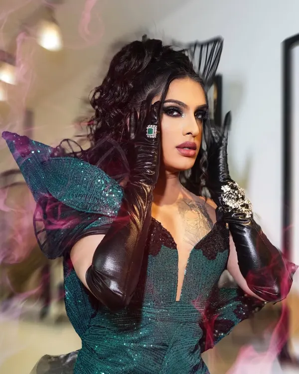 A dramatic smokey eye for the incredible Sushant Divgikr (RaniKoHenoor) at Times Fashion Week. This look was created for the Neeta Lulla couture show, designed to be powerful and captivating on the runway.