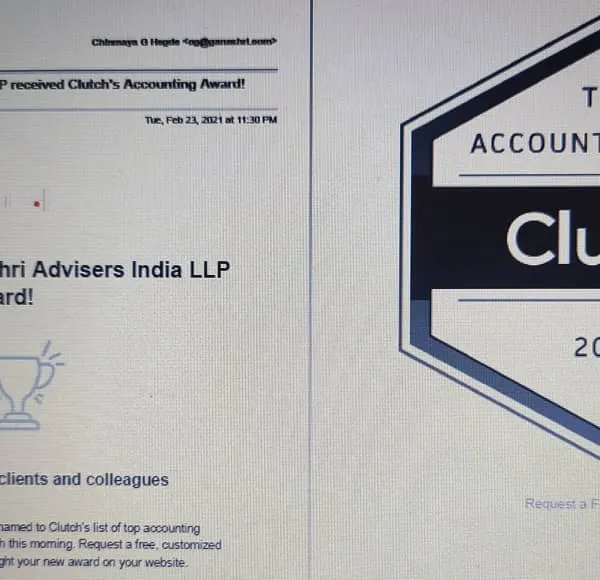 This is the hero item. Being recognized as a Top Accounting Firm by Clutch, an international review platform, is a testament to our commitment to delivering quality financial services. This award is dedicated to my clients who trust us with their business.