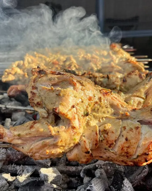 Have you tried our Full Malai Tandoori Chicken? A whole chicken marinated in creamy spices and grilled over charcoal until tender and juicy. This is available on pre-order only.