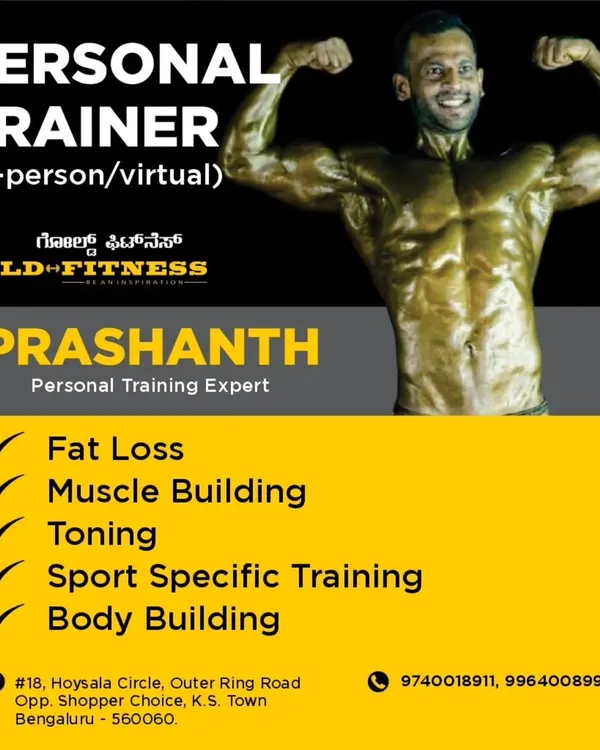 Meet Prashanth, one of our expert personal trainers. He specializes in bodybuilding contest prep, muscle building, and sport-specific training to get you to your goals.