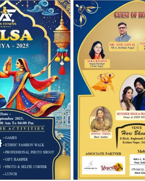 I was excited to be invited as the Chief Guest for the Jalsa Dandiya 2025 event. It is wonderful to be part of community celebrations that are filled with such positive energy and joy.