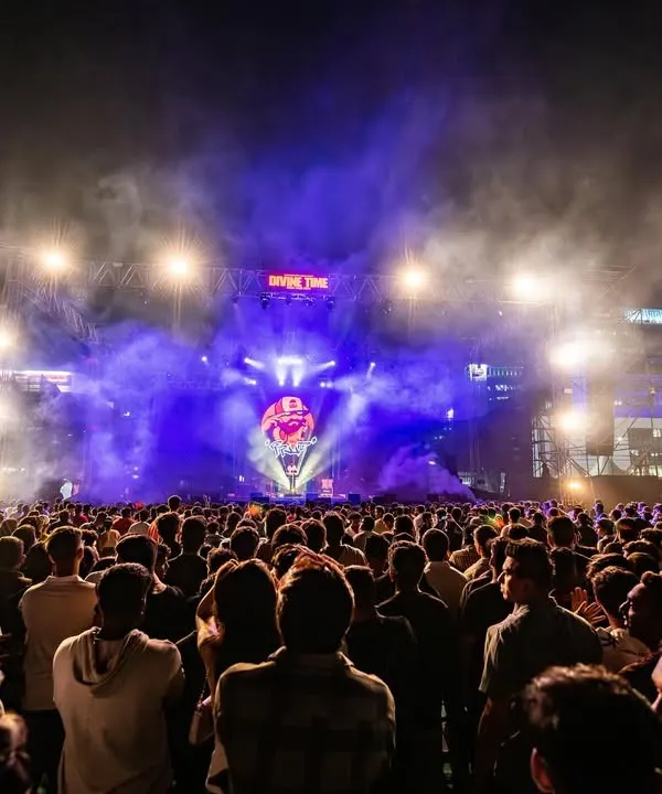 This is the energy I live for. Looking out at a massive festival crowd, united by the beat, is a feeling that never gets old. This is the scale and atmosphere I bring to every mainstage performance.