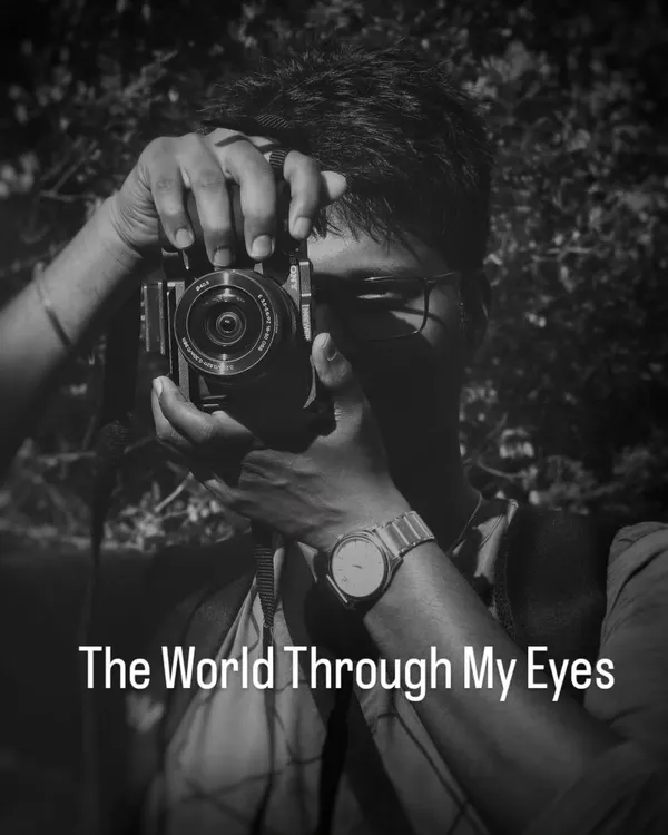 The world through my eyes. This is me in my element, camera in hand, ready to find the perfect shot. I am passionate about capturing moments that matter.