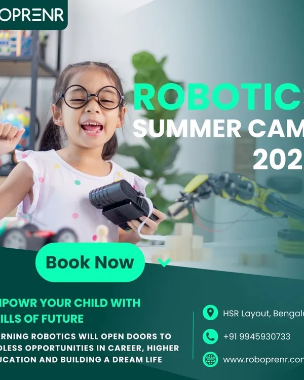 Our Robotics Summer Camp for 2024 is designed to empower your child with the skills of the future. Learning robotics opens doors to endless opportunities in their career and education.