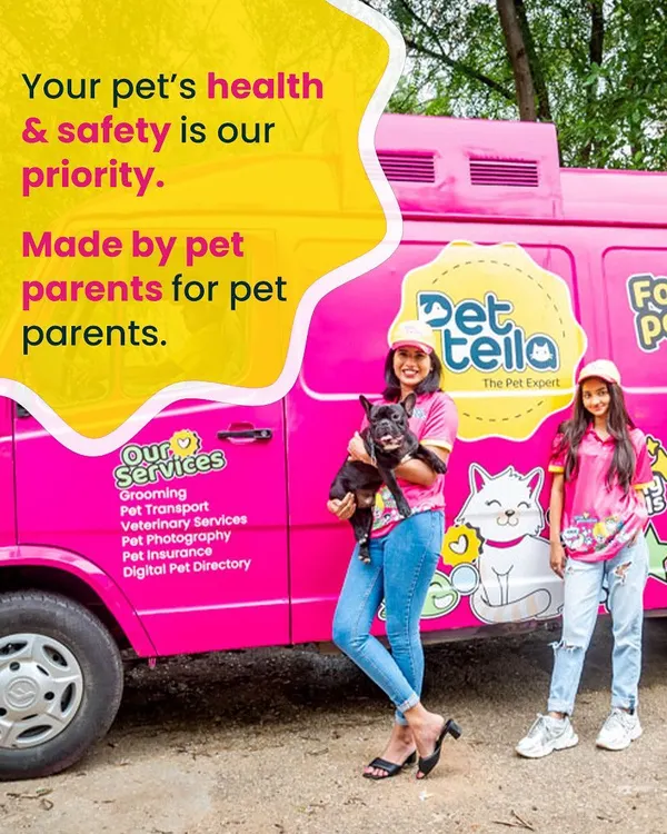 As pet parents ourselves, we started Pettella to provide the safe, stress-free care we wanted for our own furry family. Our fully equipped mobile van brings professional veterinary and grooming services right to your home in Bangalore, because your pet's health and comfort are our top priorities.