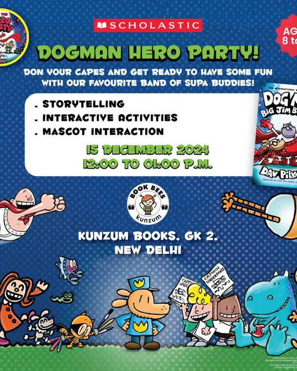We partnered with Scholastic to throw a Dogman Hero Party. The event for kids aged 8 to 12 included storytelling, interactive activities, and a chance to meet the Dogman mascot.