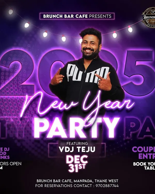 Getting ready to ring in 2025 at Brunch Bar Cafe. New Year's Eve is the biggest party of the year, and I always bring my A-game with a high-energy countdown set.