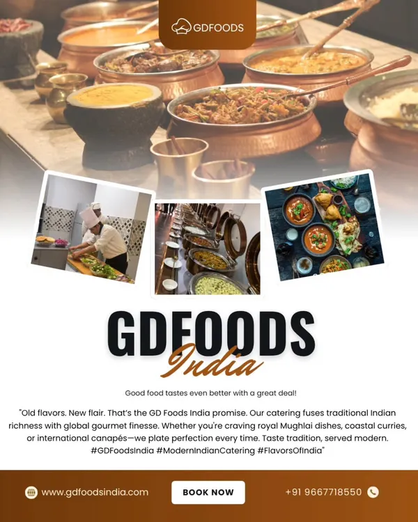 Old flavors, new flair. This is our promise. We fuse traditional Indian richness with global gourmet finesse, offering everything from royal Mughlai dishes to modern international canapés to suit every palate.