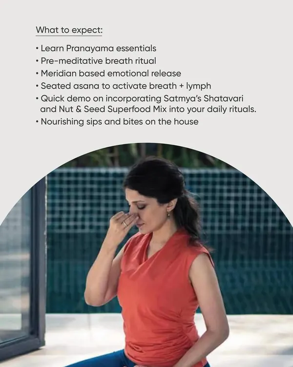 What to expect in my "Take A Breath" session. We learn pranayama essentials, a pre-meditative breath ritual, and meridian-based release techniques to invite the joy of quiet.