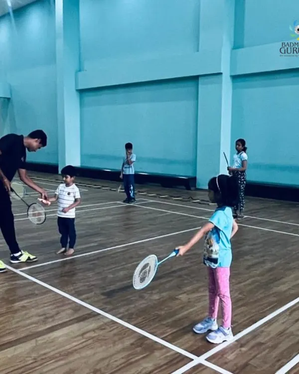 Our 'learn to play' program for the youngest kids focuses on making badminton fun while teaching basic racket skills and hand-eye coordination.
