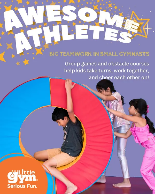 Our group activities are all about teamwork and encouragement. Here, children work together to conquer a fun obstacle, learning to support their friends and celebrate every achievement.