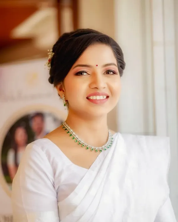 A portrait of my beautiful Buddhist bride. Her look was all about soft, natural makeup that enhanced her features and gave her a dreamy, radiant glow for her special day.