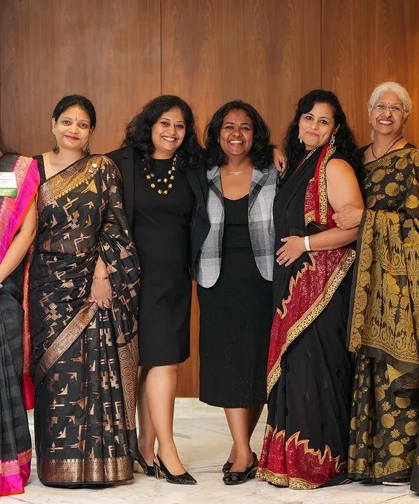 With my tribe of amazing women entrepreneurs at a BNI event. The support and camaraderie in this group are immense, and we are always there to celebrate each other's successes.