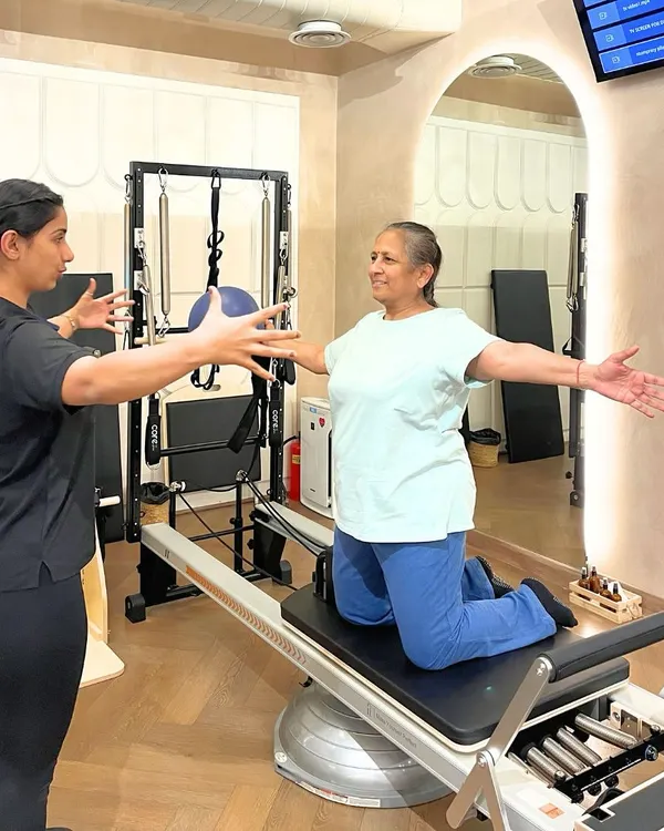 It is never too late to build strength and improve your health. We are honored to guide clients in their 60s and beyond, helping them enhance their mobility, balance, and overall quality of life through Pilates.