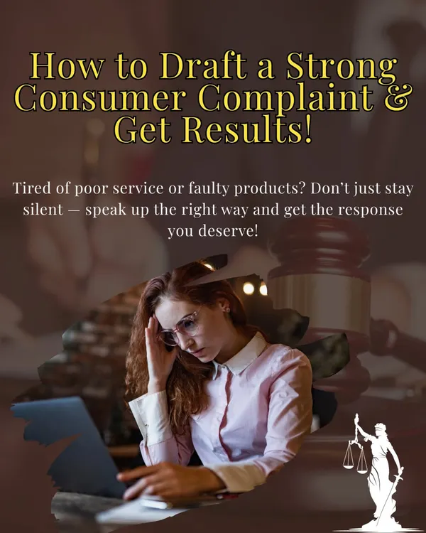 If you've been let down by a faulty product or poor service, this is your starting point. I help you structure your consumer complaint to ensure it is clear, professional, and gets the attention it deserves.