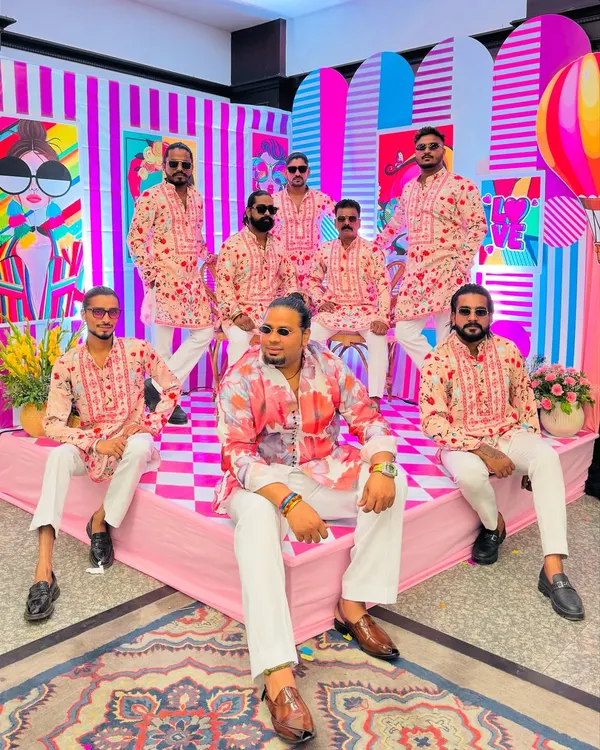 Our team ready to groove at a Carnival in Bhopal. We love matching our outfits to the theme, and these colorful kurtas were perfect for the vibrant, fun-filled event.