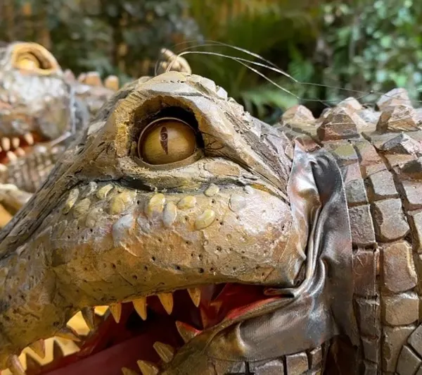This is where my passion for practical effects comes to life. I create hyper-realistic puppets, like this crocodile for a Netflix film promotion, focusing on details like the texture of the skin and the glint in the eye to make the unreal feel real.