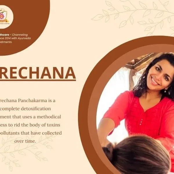 Virechana is a core detoxification process I use to rid the body of accumulated toxins and pollutants. It is a controlled purgation therapy that cleanses the entire system and is particularly effective for metabolic and skin disorders.